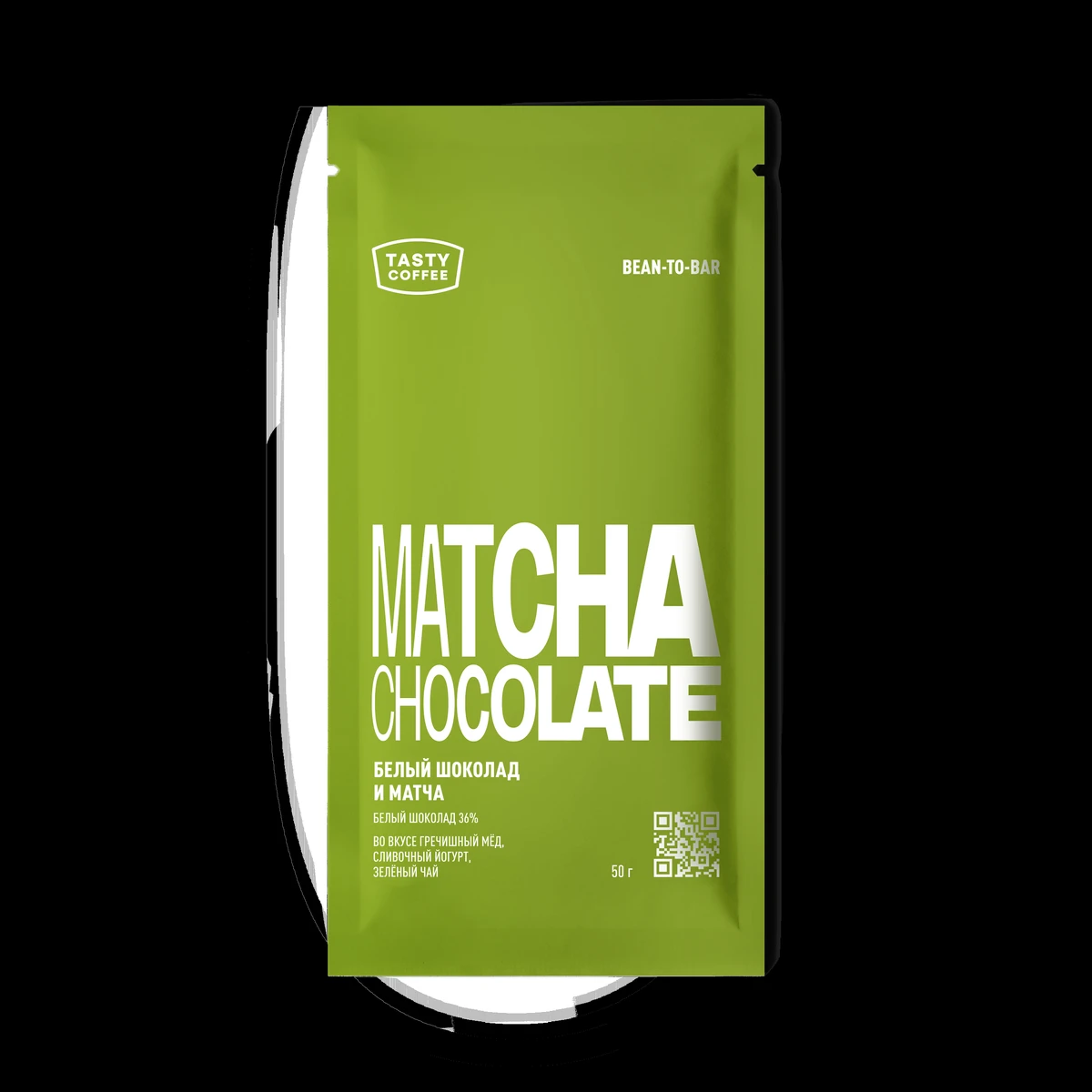 Шоколад белый с матчей